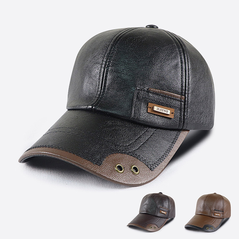 Retro PU lederen baseballpet h - Baseball Cap Structured recensie en prijs