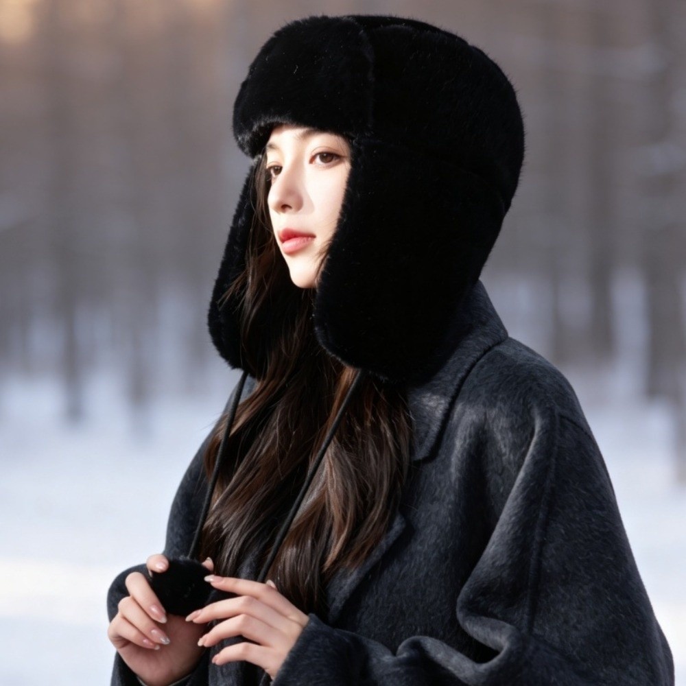 Warme polyester oorklepmuts, w - Winter Trapper Hat recensie en prijs
