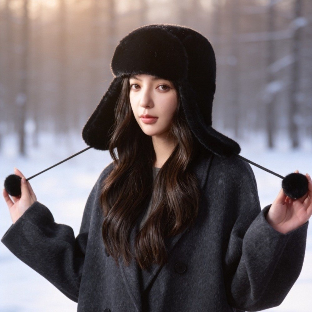 Warme polyester oorklepmuts, w - Winter Trapper Hat recensie en prijs