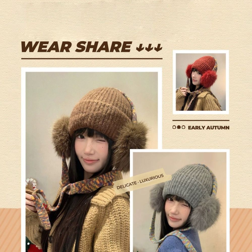 Retro gebreide oorflapmuts met - Beanie Cuffed Knit recensie en prijs