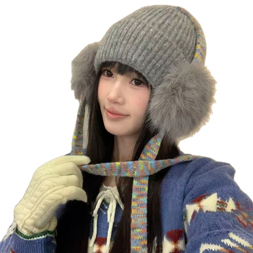 Retro gebreide oorflapmuts met - Beanie Cuffed Knit recensie en prijs