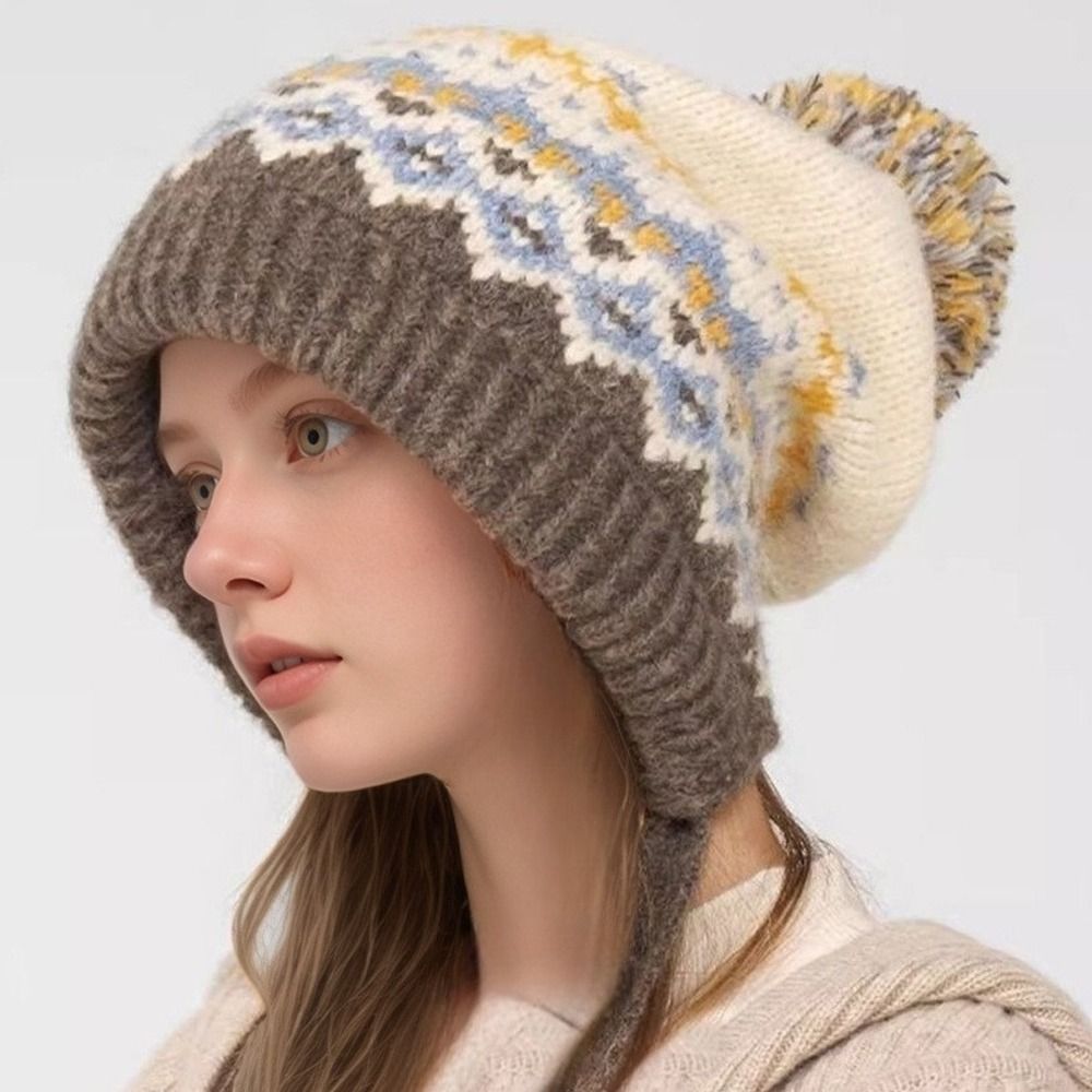 Mode Pompom Warme Muts Winddic - Winter Trapper Hat recensie en prijs