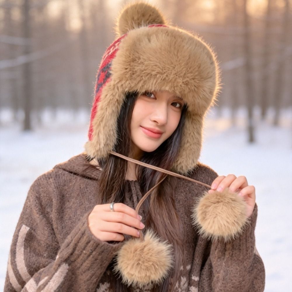Stijlvolle gebreide polyester  - Winter Trapper Hat recensie en prijs