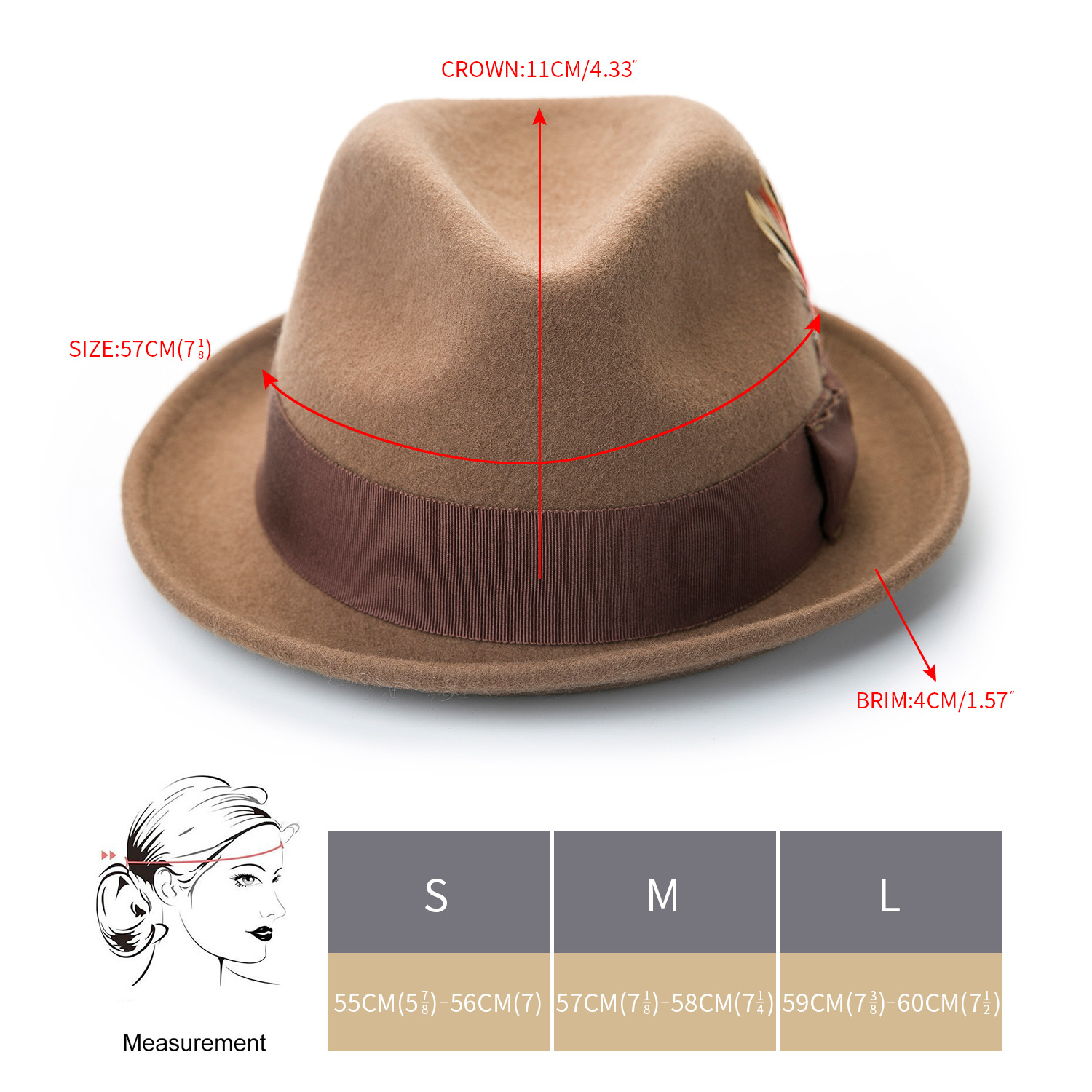 Fedora Hoed Voor Mannen Vrouwe - Fedora Hat Wool recensie en prijs