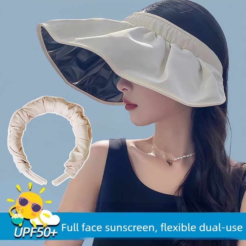 UPF50+ Opvouwbare Hoed met Hoo - Visor Sun Hat recensie en prijs